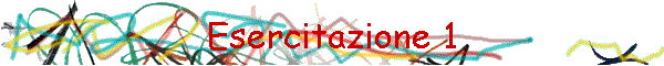 Esercitazione 1